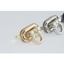 O모양 가방 잠금장식 명품가방 버클 가방부자재