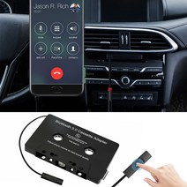 차량오디오 자동차 스테레오 오디오 시스템 용 3.5mm 케이블 스피커 라인 Aux 소음 감속기 필터 접지 루프, 한개옵션0