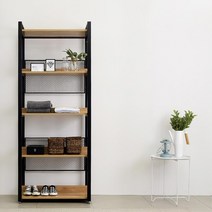 5단책장 철제선반 소품진열대 옷방수납 800 드레스룸 옷장 행거, 단일사이즈