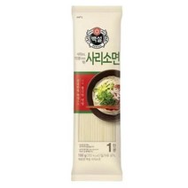 CJ 백설 사리소면 멸치 잔치 비빔 열무 국수 골뱅이무침 오징어볶음 가족 식사 홈파티 음식 100g, 1개