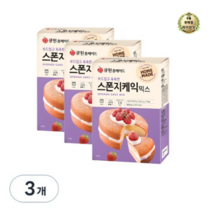 라이브잇 큐원 홈메이드 스폰지케익 믹스, 18개, 500g
