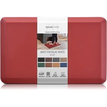 Zulay Home 대형 50.8 x 81.3cm(20 x 32인치) 피로 방지 바닥 매트 - 1.9cm(3/4인치) 두께의 쿠션 주방 매트 스탠딩 작업 책상용 편안한 패딩 바닥, 32 x 20 x 3/4