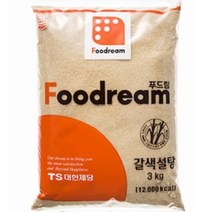 TS대한제당 푸드림 갈색 설탕 3kg
