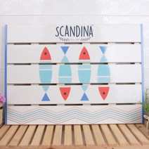 도매콜 스칸디나 다용도 발판 피쉬 / (다용도발판/입구발판/세탁실매트/세탁실바닥/호텔발매트/발매트/매트/러그 추천)