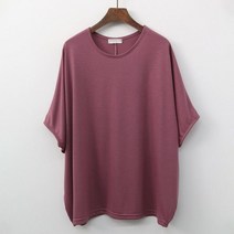 아이우먼 컬러가오리핏반팔티 ILG901M303 빅사이즈