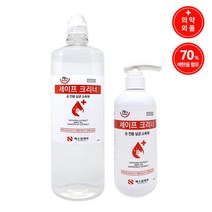 S-PHARM 세이프크리너 손소독제 에탄올 70%, 1개, 300ml