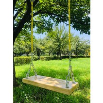 야외 나무 그네 의자 라탄 해먹 흔들 정원 hq ss01 성인 어린이 스윙 야외 정원, 60x20cm 보드 b