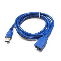 USB3.0 연장케이블 1.5M USB-A 블루