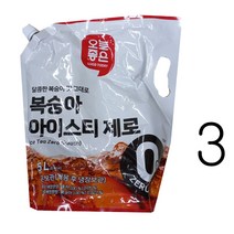 오늘좋은 복숭아아이스티제로액상1.5리터 X 3개, 1.5L