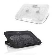 NTP20_삼성노트북거치대 소형노트북 쿨링패드 노트북쿨러 쿨러 마스터 노트북받침대만들기, 블랙