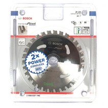 보쉬 금속용 톱날 원형톱날 금속 팁쏘 136mm 30날, 1개, 본상품선택