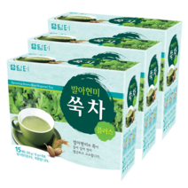담터 발아현미 쑥차 플러스, 15g, 45개입