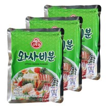 오뚜기 와사비분, 70g, 3개