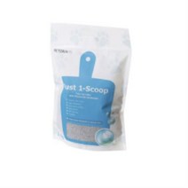 한삽뚝딱 저스트원 캡슐 응고형 고양이 두부모래 편백나무향, 4개, 2.7g