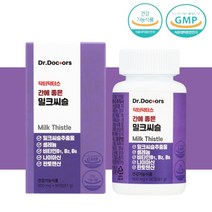 닥터닥터스 간에 좋은 밀크씨슬 3개월분, 90정, 3개