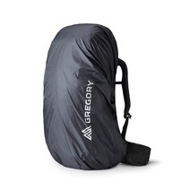 그레고리 배낭 Gregory 남성 Raincover 50l-80l - Various Sizes and Colors, LAVA BLACK, Large