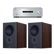 야마하 R-S202 + 미션 LX-3 MKII 하이파이오디오, 스피커(우드)