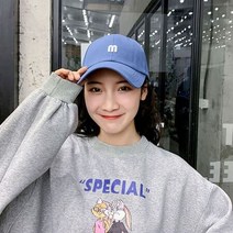 더예뻐진너 남여 볼캡 야구 모자 패션 자수 햇빛 차단 패션