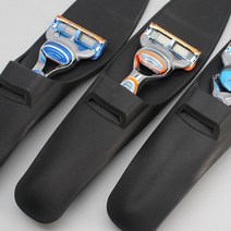 클린프로젝트 여행용 휴대용 실리콘 면도기케이스 면도기파우치 면도날 질레트 쉬크 도루코 면도기 케이스, 실리콘 면도기 보관 케이스
