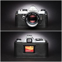 펜탁스 Pentax K2 LX MX SUPER A 카메라 소가죽 속사케이스, MX 베이스[블랙]