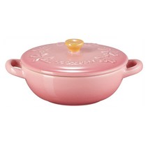 Le Creuset 르쿠르제 홀리 마미떼 미니 냄비 / 로즈쿼츠 알뜰냄비 국수냄비, 1개