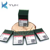 재봉틀 100PCS Groz Beckert DBX1 1738 16X257 JUKI 바늘, 16 or100 골드