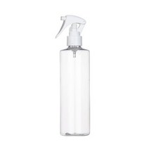 24pai 미니건 스프레이 백색 320ml 투명용기 공병, 단품