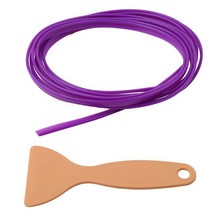 자동차 풍절음 차단 Car Styling Rims Protector Decor Strip Rubber Moulding Trim Car Vehicle Color Ti
