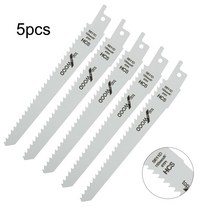 컷쇼기 직소 컷쏘 S611D 150mm HCS 왕복 톱날 5 개 지그 목재 플라스틱 절단 가구 가공 파이프 전동 공구, 한개옵션0