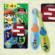 두돌아기칫솔 돌아기칫솔 2세 4세 터닝메카드 칫솔 2p