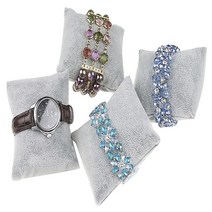 악세서리 보관 쿠션 시계 전시 팔찌 진열 악세서리 정리 플란넬소재 6cm 10개입