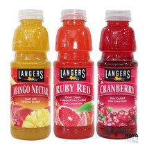 랭거스 과일쥬스 3종 망고 자몽 크랜베리 449ml X 12, 02)랭거스 자몽주스 449mlX12