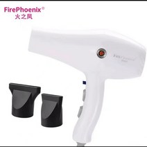 헤어 드라이어 헤어디자이너 전용 초경량 무음 미용실 고출력 미발전 드라이 8960, Fire Phoenix Ivory White 보증