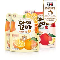 아이꼬야 동결건조 과일 귤, 사과 2개+귤 2개