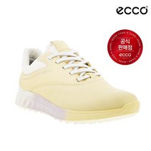 [에코] S-쓰리 여성 골프화 102963-60630 스트로우/화이트/브라이트 화이트, 사이즈:40 255-260mm, 상세 설명 참조