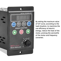 220 V 단상 입력 3 모터 드라이버 주파수 변환기 4 자리 디지털 튜브 디스플레이 포함, 한개옵션1, 한개옵션0