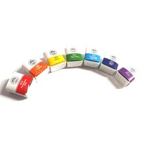 문교 고체 물감 낱색 하프사이즈, 847 raw sienna