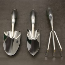 올 스텐 모종삽 원예모종삽 꽃삽 화분삽 원예도구 갈퀴 갈고리, 부삽(대), 1개