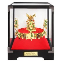 박씨상방 가야 여왕관실물크기+고급오동케이스증정