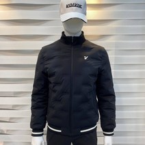 볼빅 남성 에센셜 스타디움 다운 점퍼 VMLWM998 BK