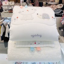 아가방 날데려가모달이불SET 보드라운 원단의 가벼우면서 따뜻한 아가방 이불세트입니다~이불 요 베게가 한 세트입니다~~, IVORY