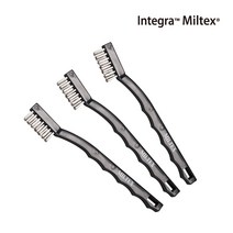 고급 수술기구 세척솔 스테인리스 나일론 브러쉬 3개입 미국산, 밀텍스 스테인리스 스틸 브러쉬 3개입