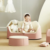 코코 리에또 코지 2인용 유아소파 친환경소재 아기쇼파, 코지핑크 2인용