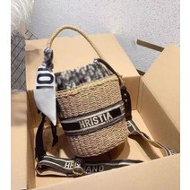 라탄 가방 라탄백 보냉가방 여성가방 d가 퀼트백녀 2021 패션 장바구니 크로스 대용량-61603