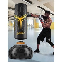 가정용샌드백 펀치백 격투기 샌드백 가정용 스탠딩, 1.7m (화이트) 충격 흡수
