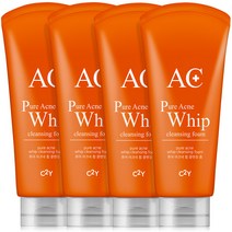 C2Y 아크네 휩 클렌징폼 폼클렌징 220ml 4개