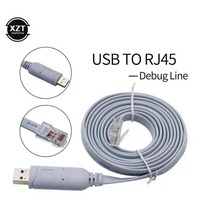 Win 11 10 1.8M USB-RJ45 USB-PL2303 직렬-RJ45 CAT5 콘솔 어댑터 Cisco 라우터 용 케이블 코드