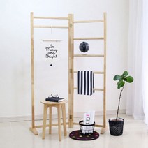 벤트리 원목 접이식 라인행거, 색상