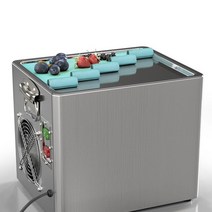 젤라또 머신 소프트 아이스크림 기계 홈 미니 튀긴 얼음 튀긴 요구르트 스크림 압연 튀긴 얼음 삽, 220v, 우리를