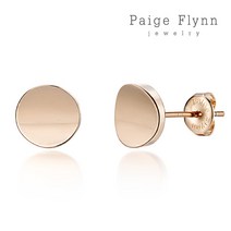 14K 웨이브 스터드 귀걸이(GoldPin)_J0BRGPE098